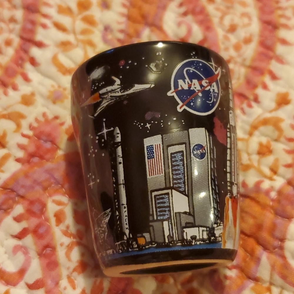 NASA shot glass
